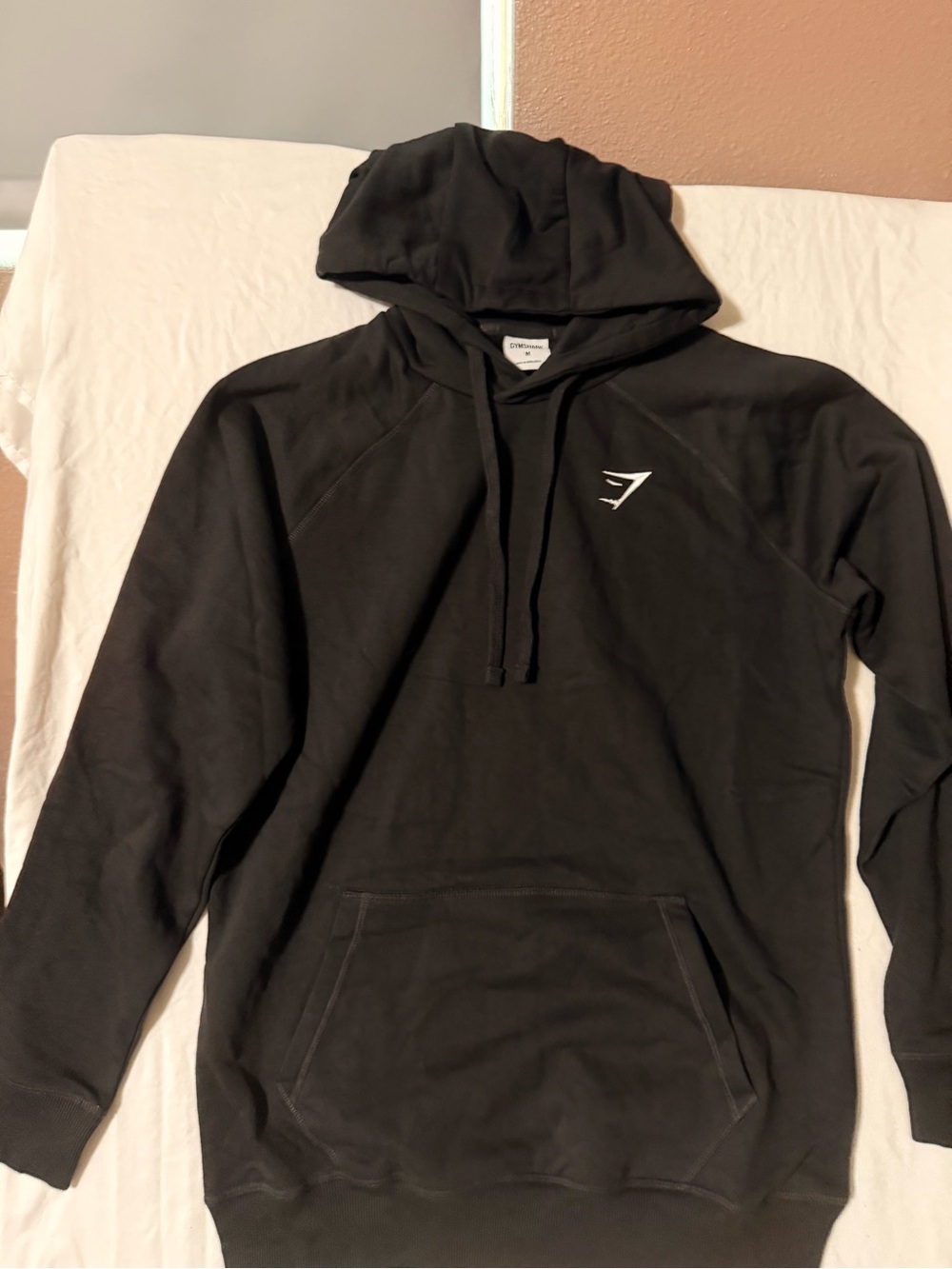 Gymshark Black Men's Logo Hoodie